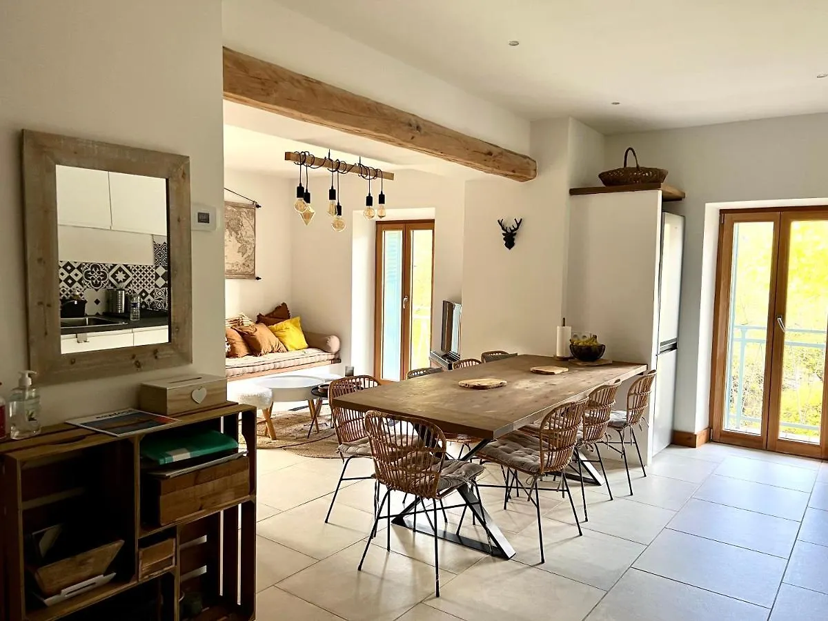 Bel Appartement 8 Personnes A Saint Chaffrey 아파트 생샤프리